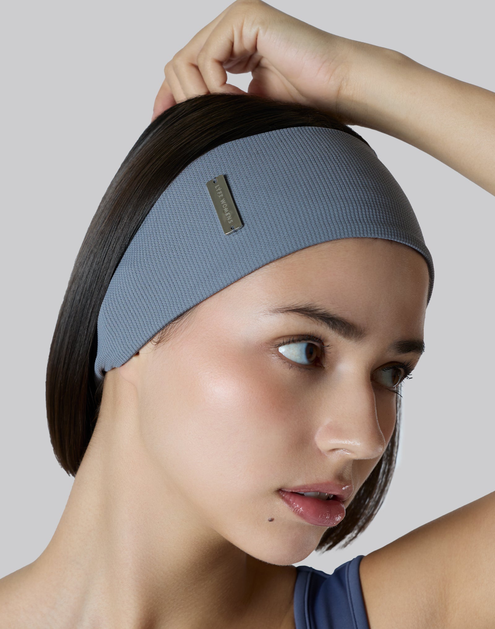 Micro Waffle Stretch Headband - Grey – LÝFT