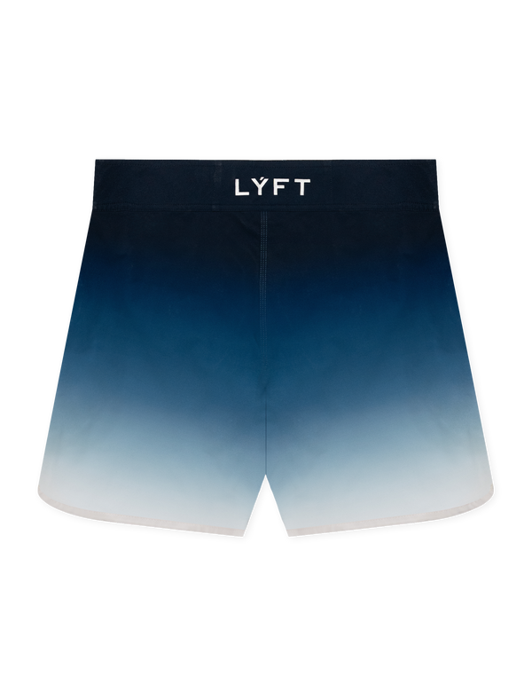 LÝFT Original Graphic Stage Shorts - Edward Kato Type - Blue