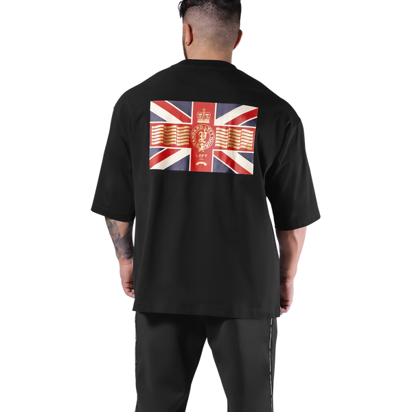 Classic Flag Extra Big T-Shirt - Black – LÝFT