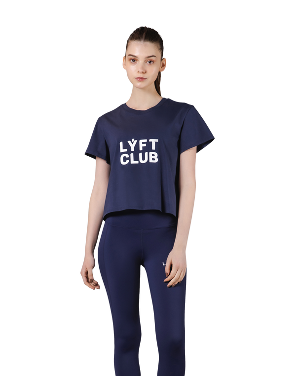 LÝFT Club T-Shirt - Navy