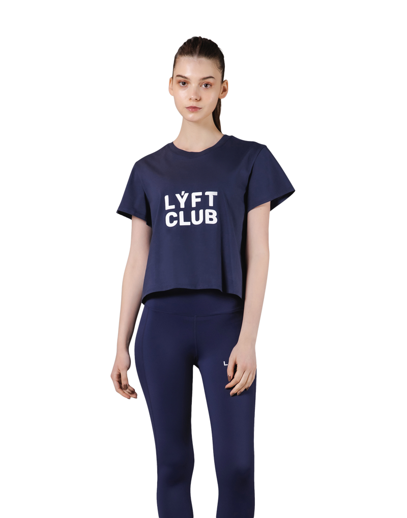 LÝFT Club T-Shirt - Navy