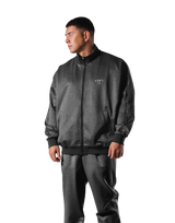 New Flag Oversize Track Jacket - D.Grey