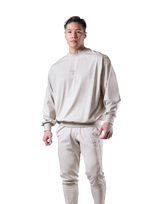 2Way Stretch Pullover Tops - Ivory