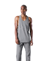 Mesh Pattern Training Tanktop - Grey