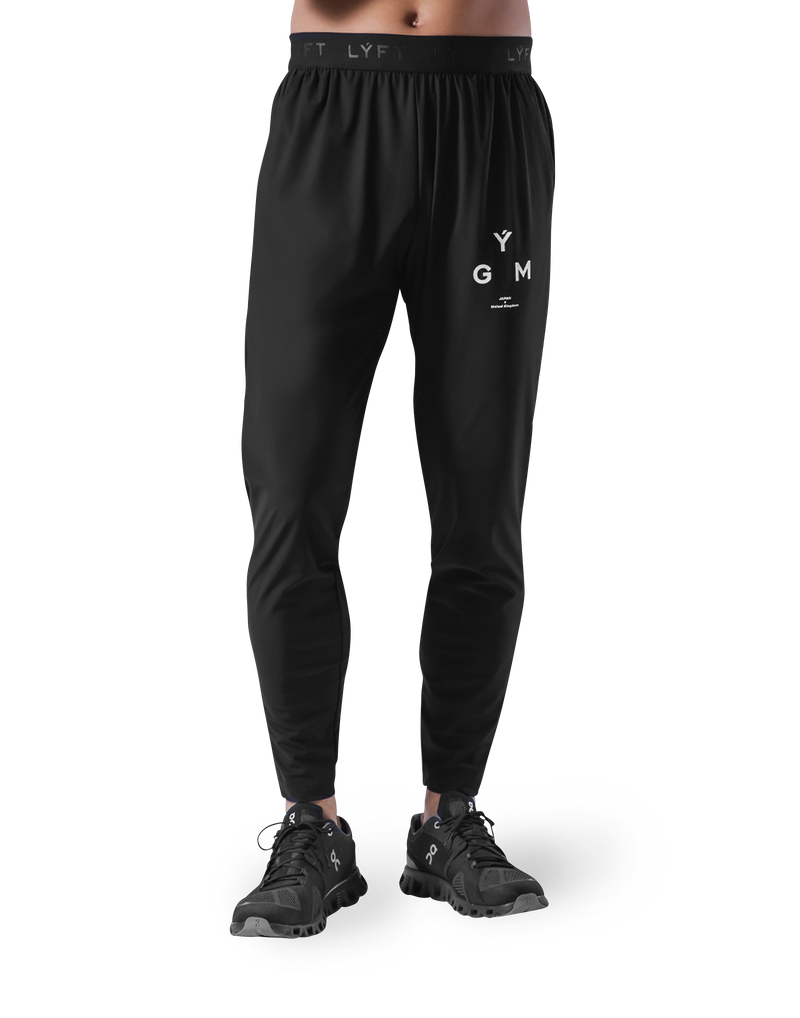 GÝM Stretch Tapered Pants - Black