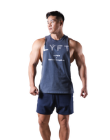LÝFT Vintage Drop Tanktop - Navy