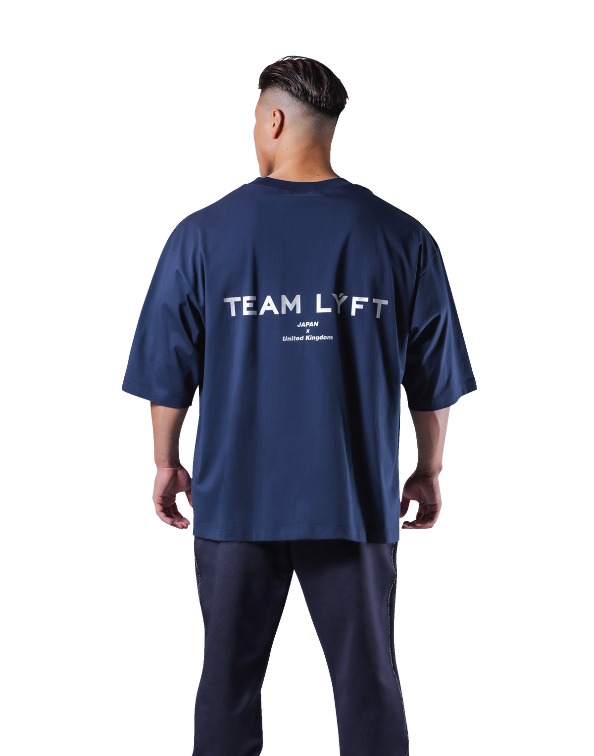 Team LÝFT Extra Big T-Shirt - Navy