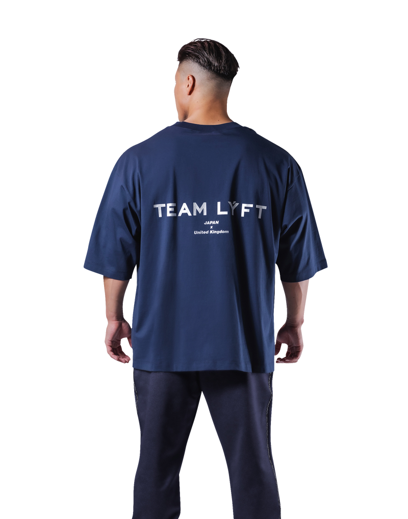 Team LÝFT Extra Big T-Shirt - Navy