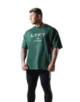 LÝFT Logo Big T-Shirt - Green