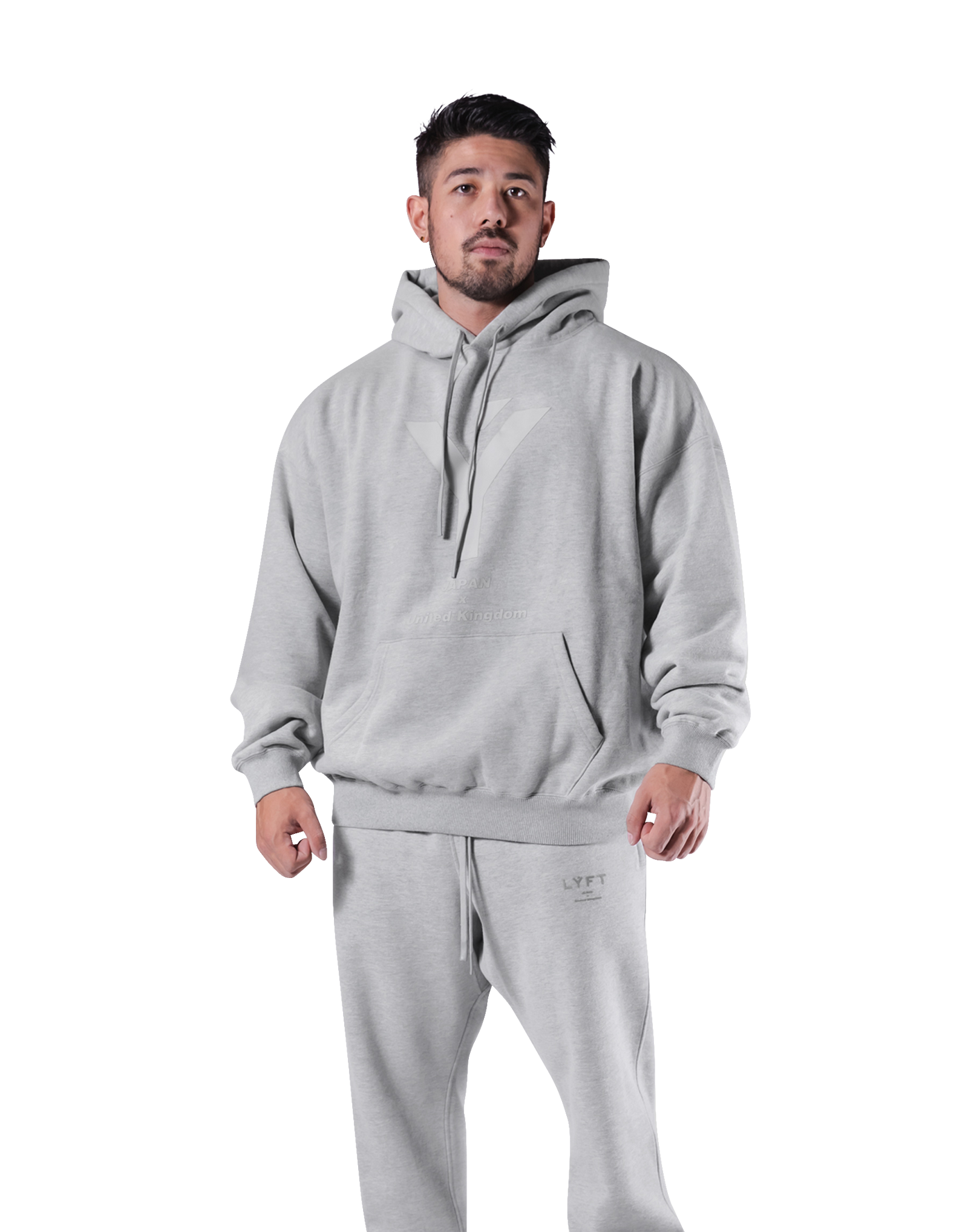 Y Oversize Sweat Hoodie - Grey – LÝFT