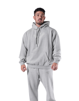 Y Oversize Sweat Hoodie - Grey