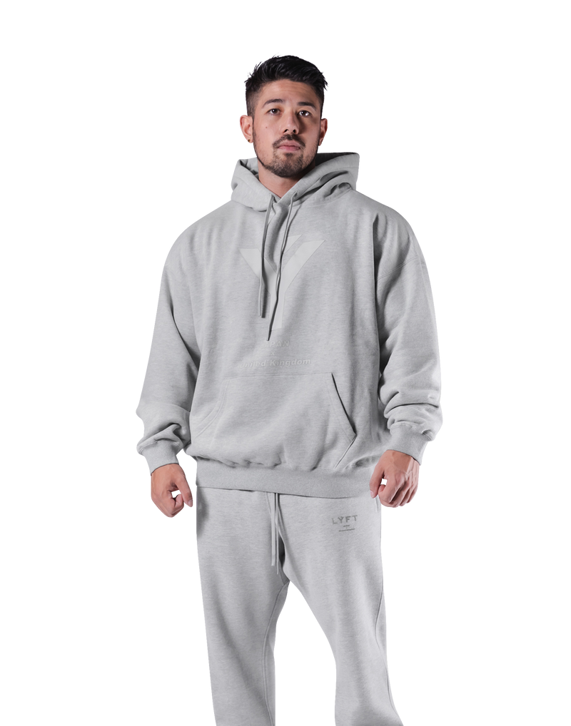 Y Oversize Sweat Hoodie - Grey