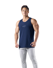 2Way Stretch Standard Tanktop - Navy