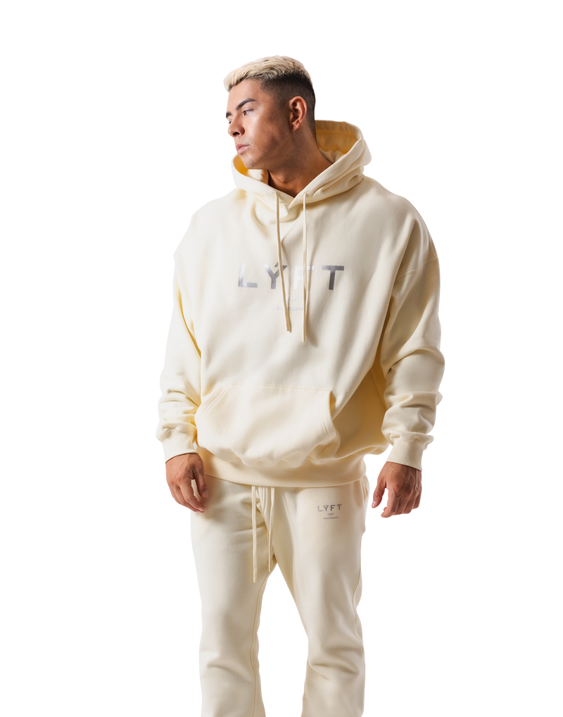 LÝFT Oversize Sweat Hoodie - Ivory