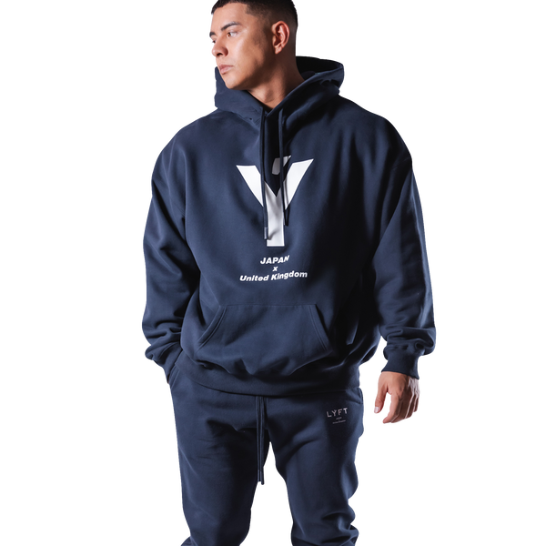 Y Oversize Sweat Hoodie - Navy – LÝFT