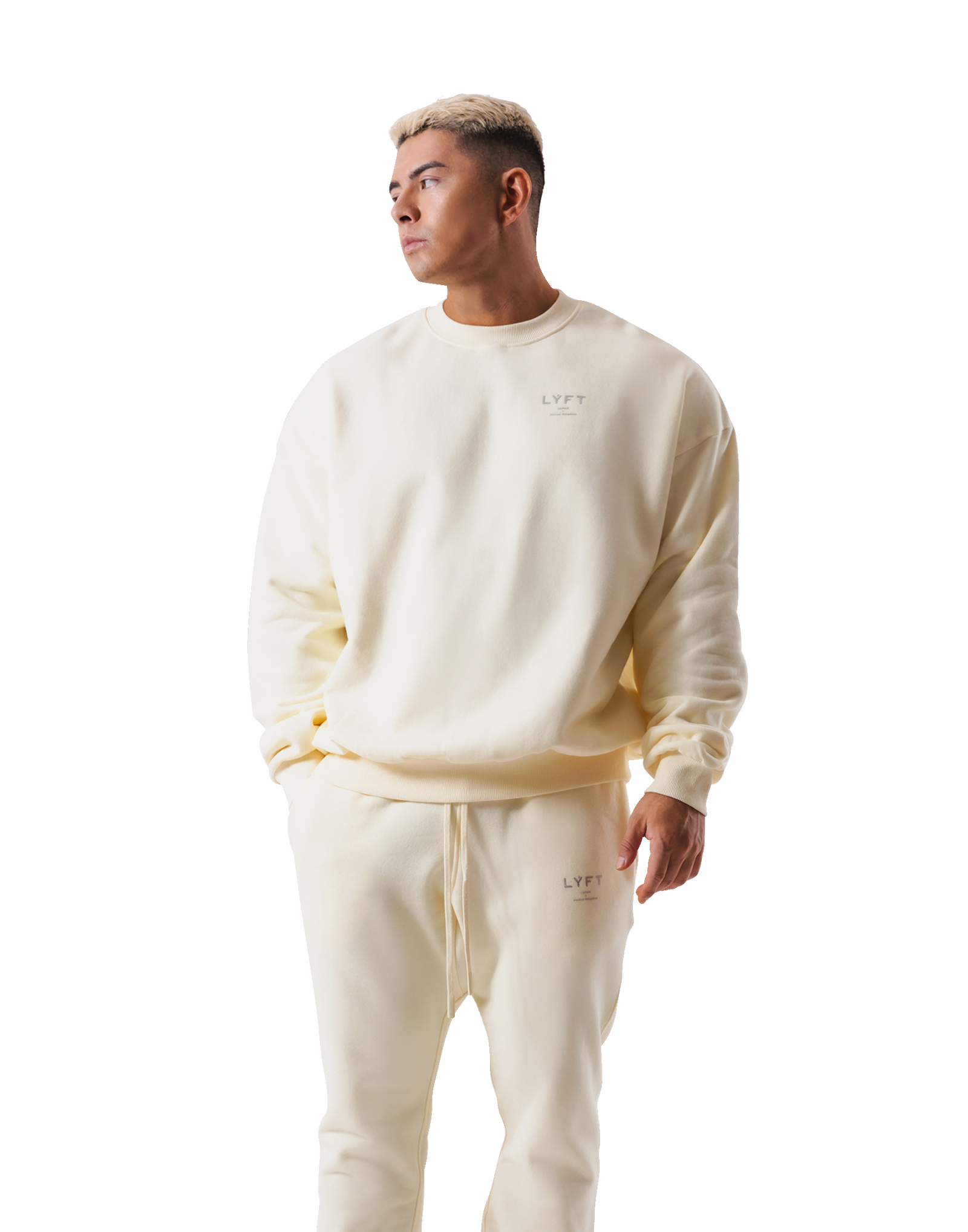 LYFT アイボリースウェット　 Lサイズ 1_0036_25_3_8a676507-0b73-4577
