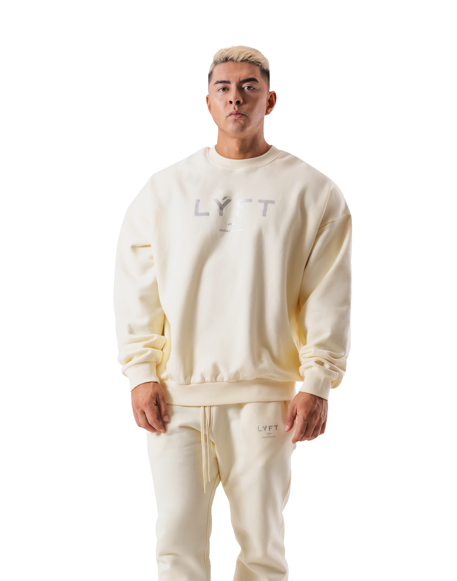 リフト LYFT (完売品)オーバーサイズスウェット LÝFT Oversize Crew Neck Sweat - Ivory
