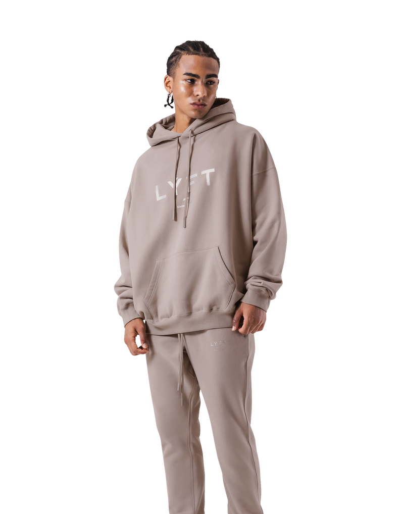 LÝFT Oversize Sweat Hoodie - Beige