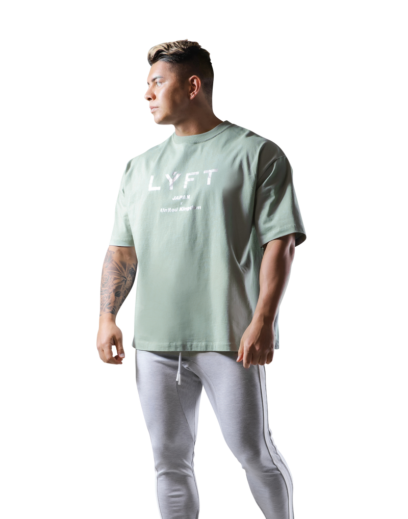 LÝFT Logo Big T-Shirt - Mint