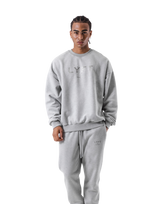 LÝFT Oversize Crew Neck Sweat - Grey