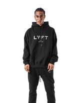 LÝFT Oversize Sweat Hoodie - Black