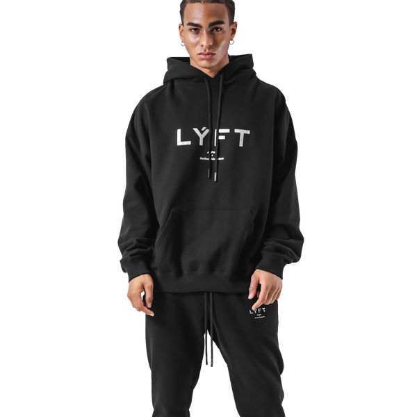 LÝFT Oversize Sweat Hoodie - Black