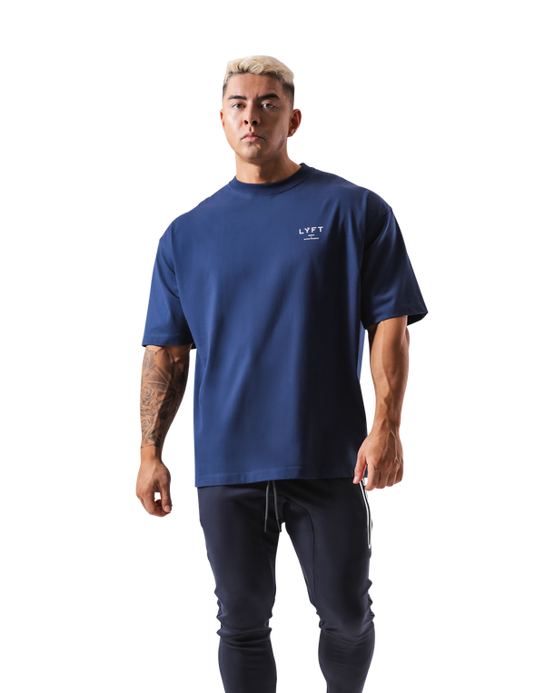 One Point LÝFT Big T-Shirt - Navy