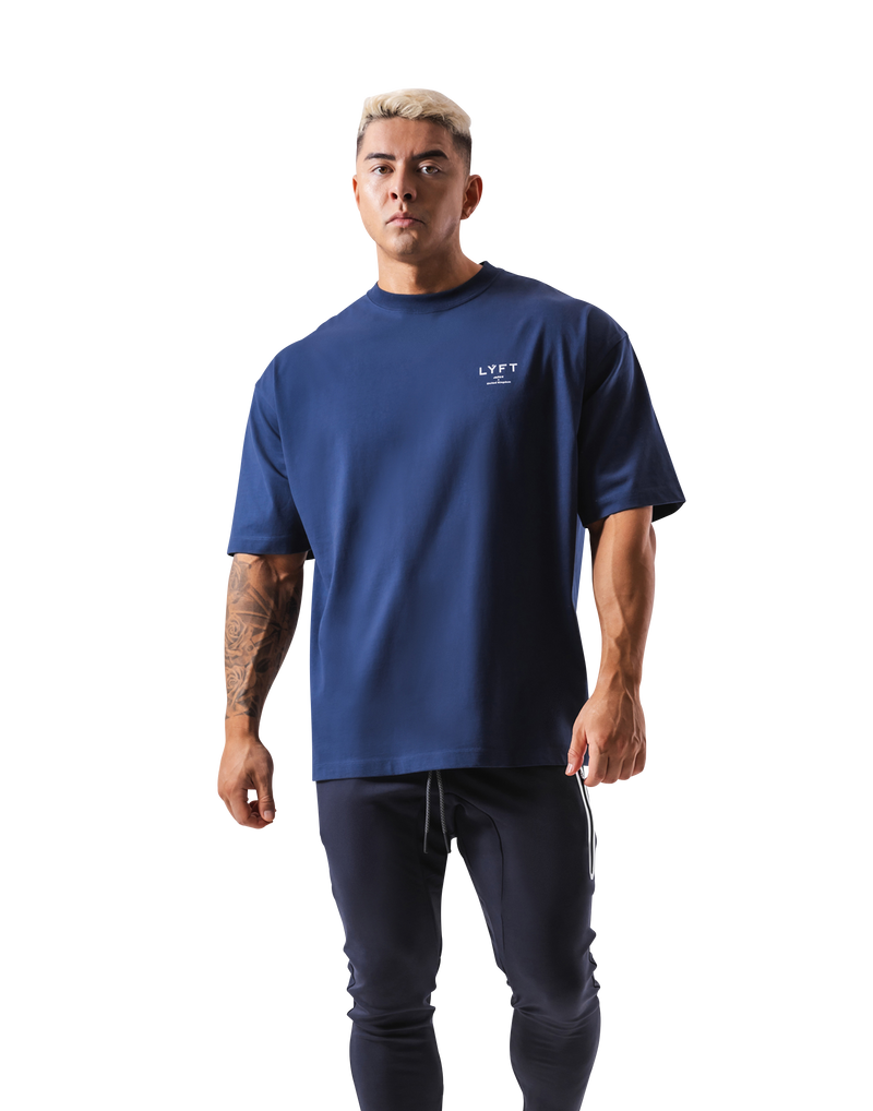 One Point LÝFT Big T-Shirt - Navy