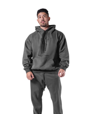 Y Oversize Sweat Hoodie - D.Grey