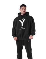 Y Oversize Sweat Hoodie - Black