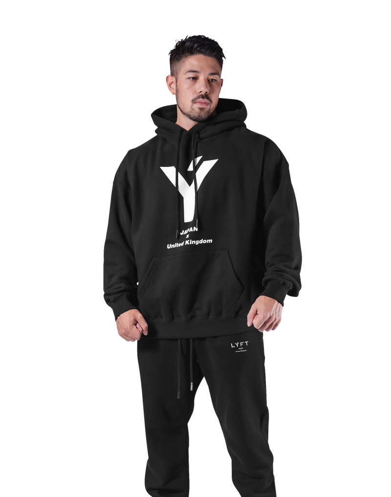 Y Oversize Sweat Hoodie - Black