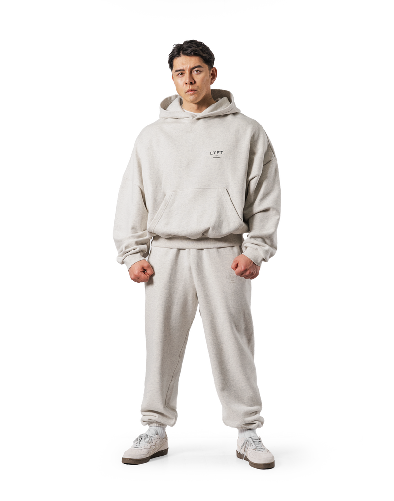 Back Ring Oversize Sweat Hoodie - Ivory – LÝFT