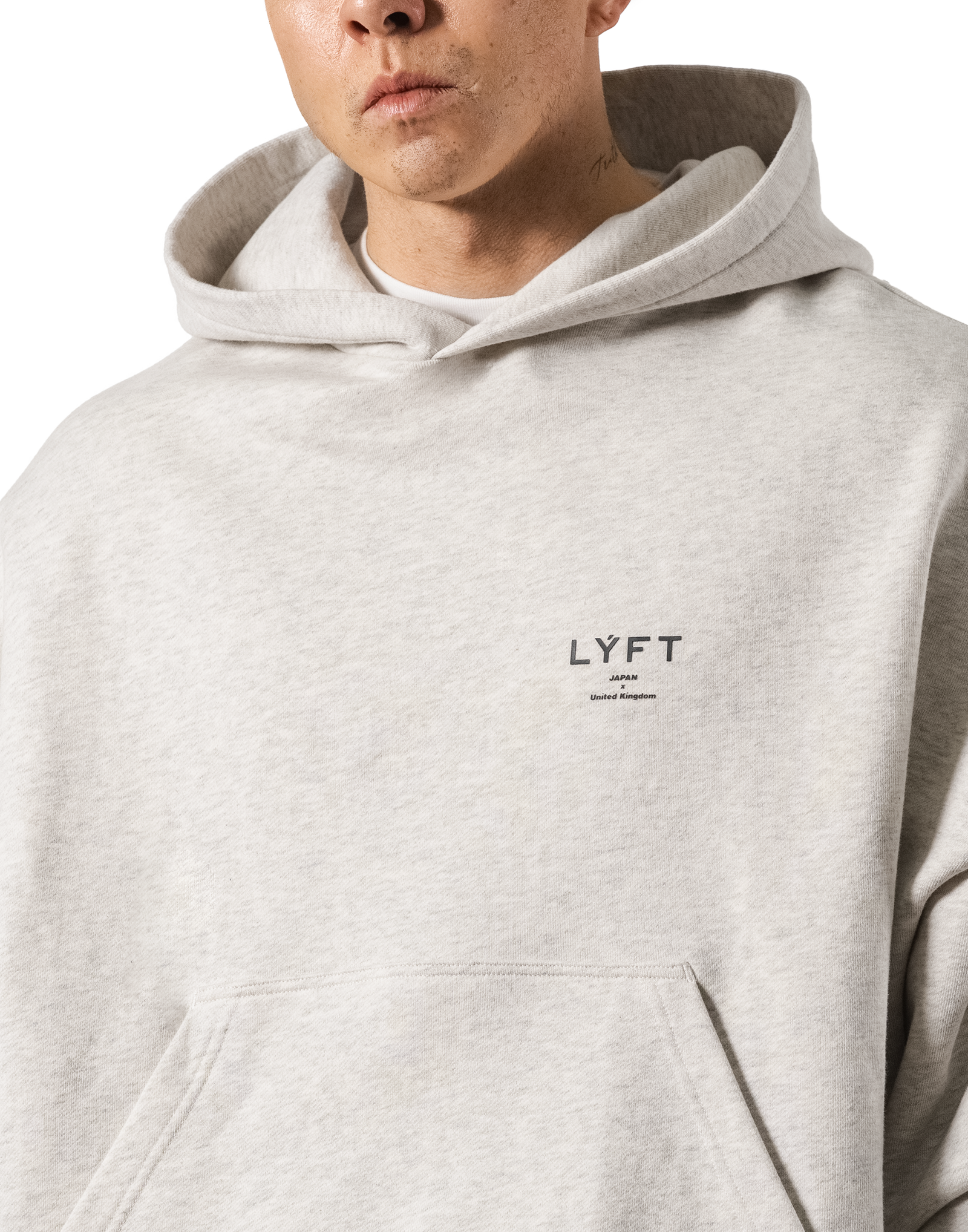 Back Ring Oversize Sweat Hoodie - Ivory – LÝFT