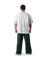 Panther Ý Graphic Vintage Big T-Shirt - White