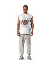 Panther Ý Graphic Vintage Tanktop - White