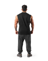 Panther Ý Graphic Vintage Tanktop - Black