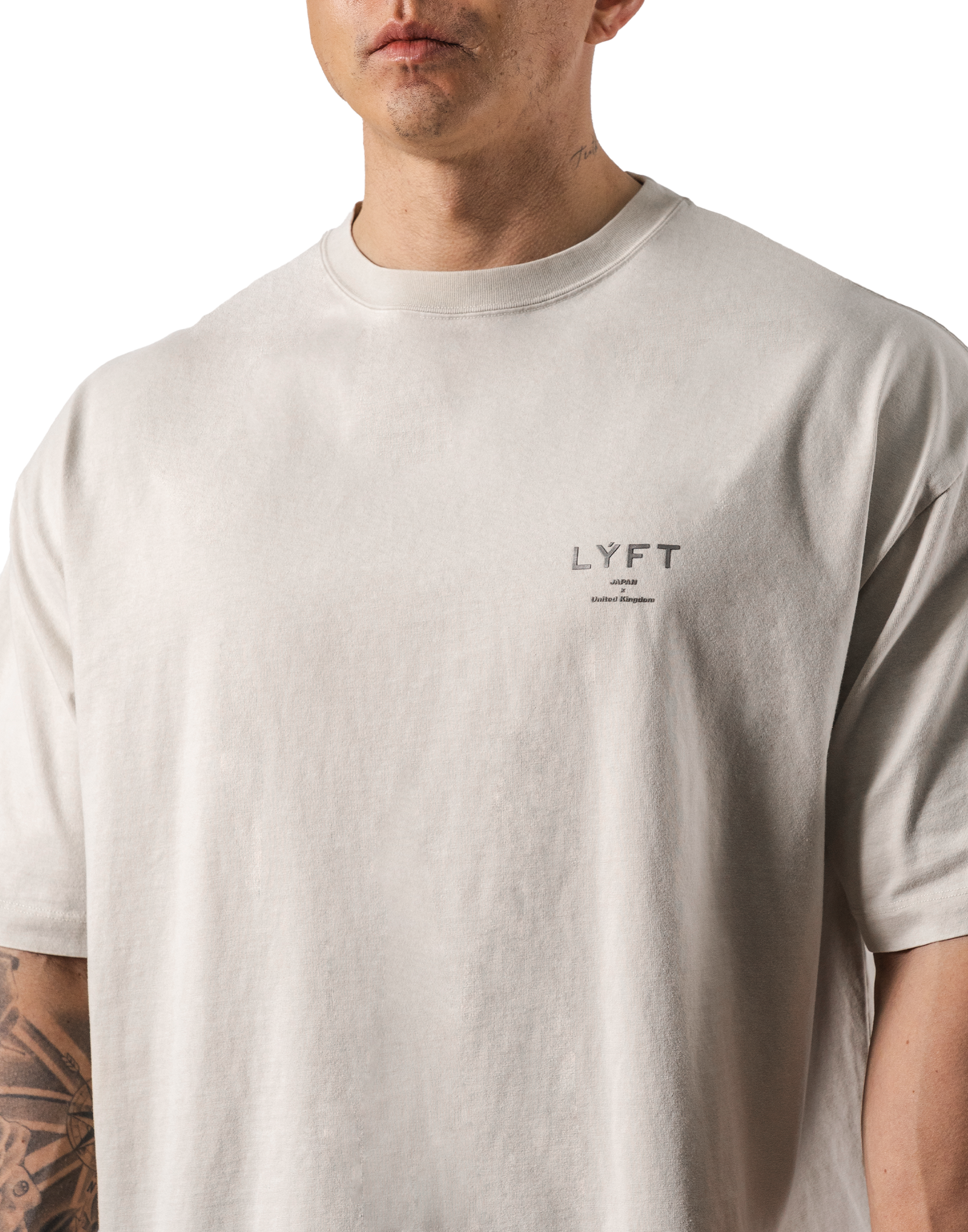 LYFT DEATH L LOGO T-SHIRT アイボリー Death Metal Logo Vintage No