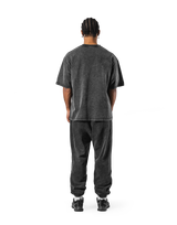 One Point LÝFT Logo Vintage Big T-Shirt - Black