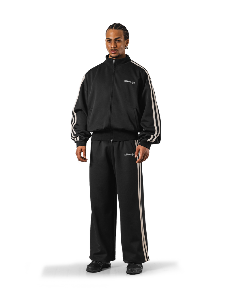 2Line Side Tape Track Jacket - Black – LÝFT