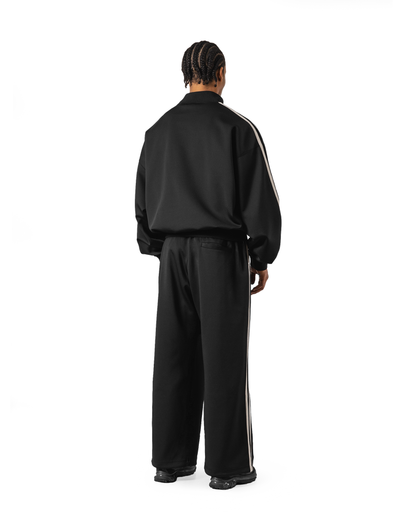 2Line Side Tape Track Jacket - Black – LÝFT 2Line Side Tape Track Jacket - Black – LÝFT