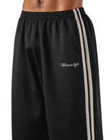 2Line Side Tape Track Pants - Black