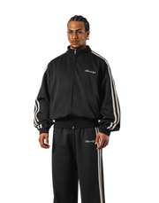 2Line Side Tape Track Jacket - Black