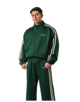 2Line Side Tape Track Jacket - Green