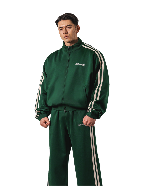 2Line Side Tape Track Jacket - Green – LÝFT