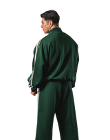 2Line Side Tape Track Jacket - Green