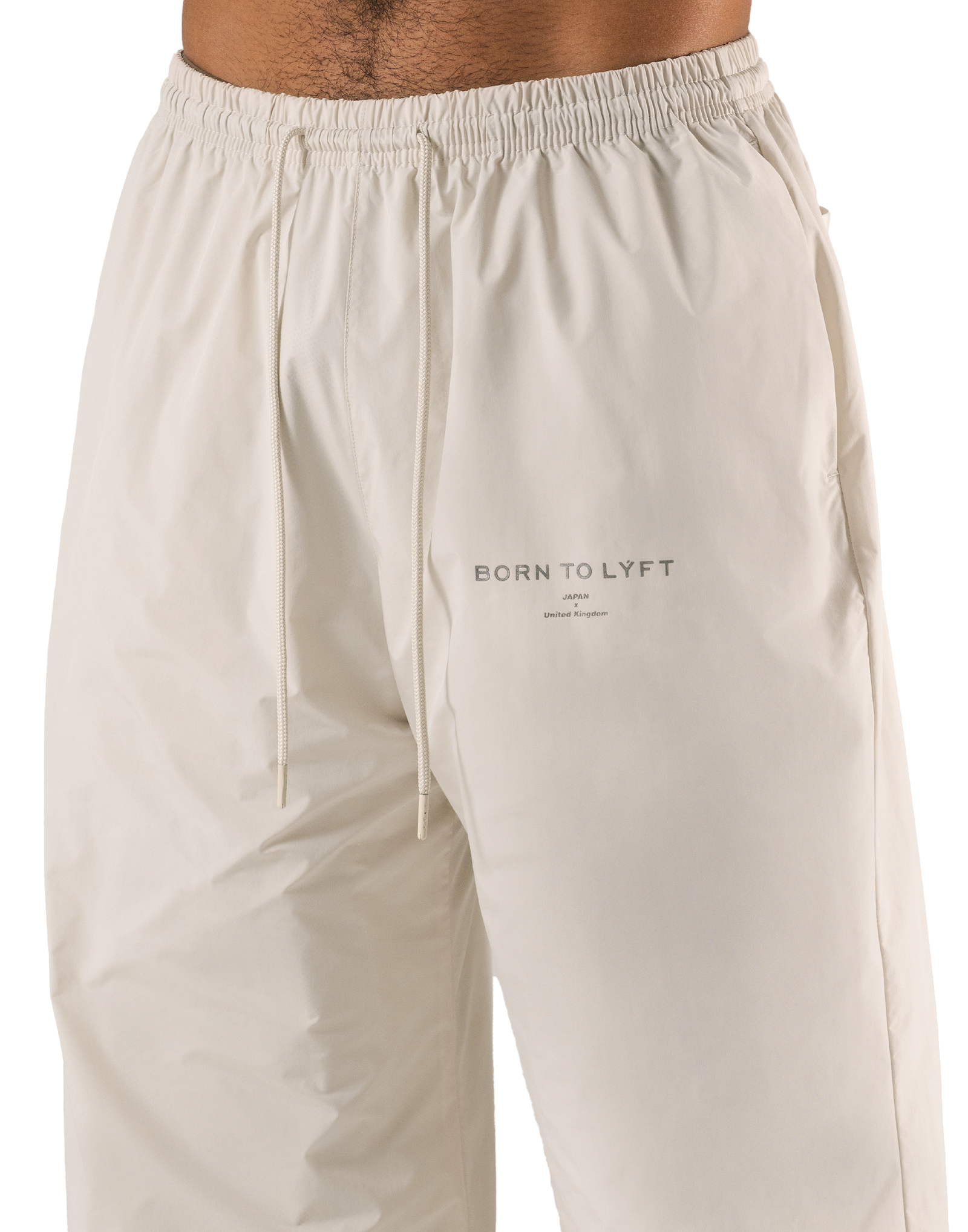 Nylon Lounge Joggers - Ivory – LÝFT