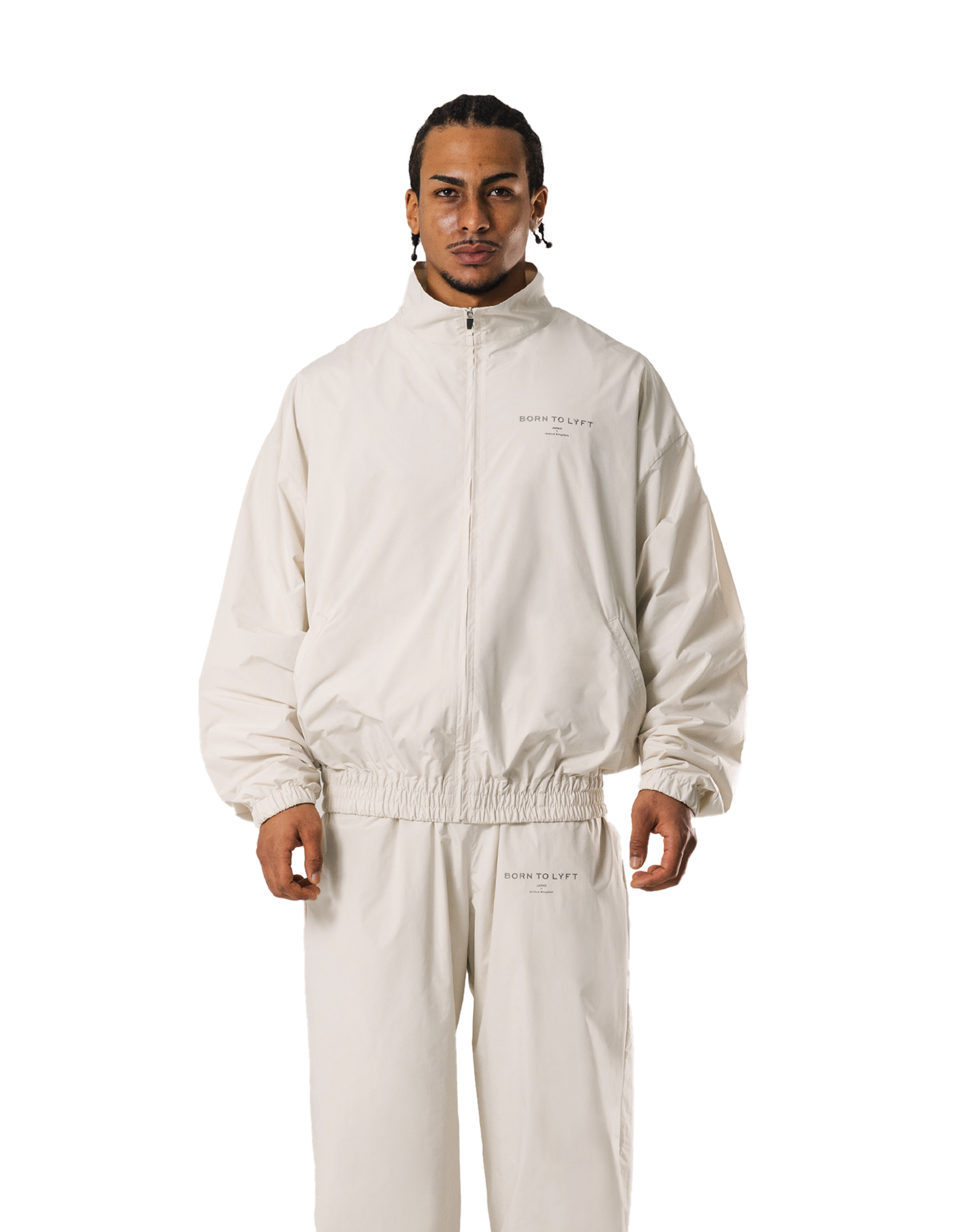 リフトLYFT ホワイト ナイロンジャケット BTL Logo Nylon Jacket - Ivory – LÝFT