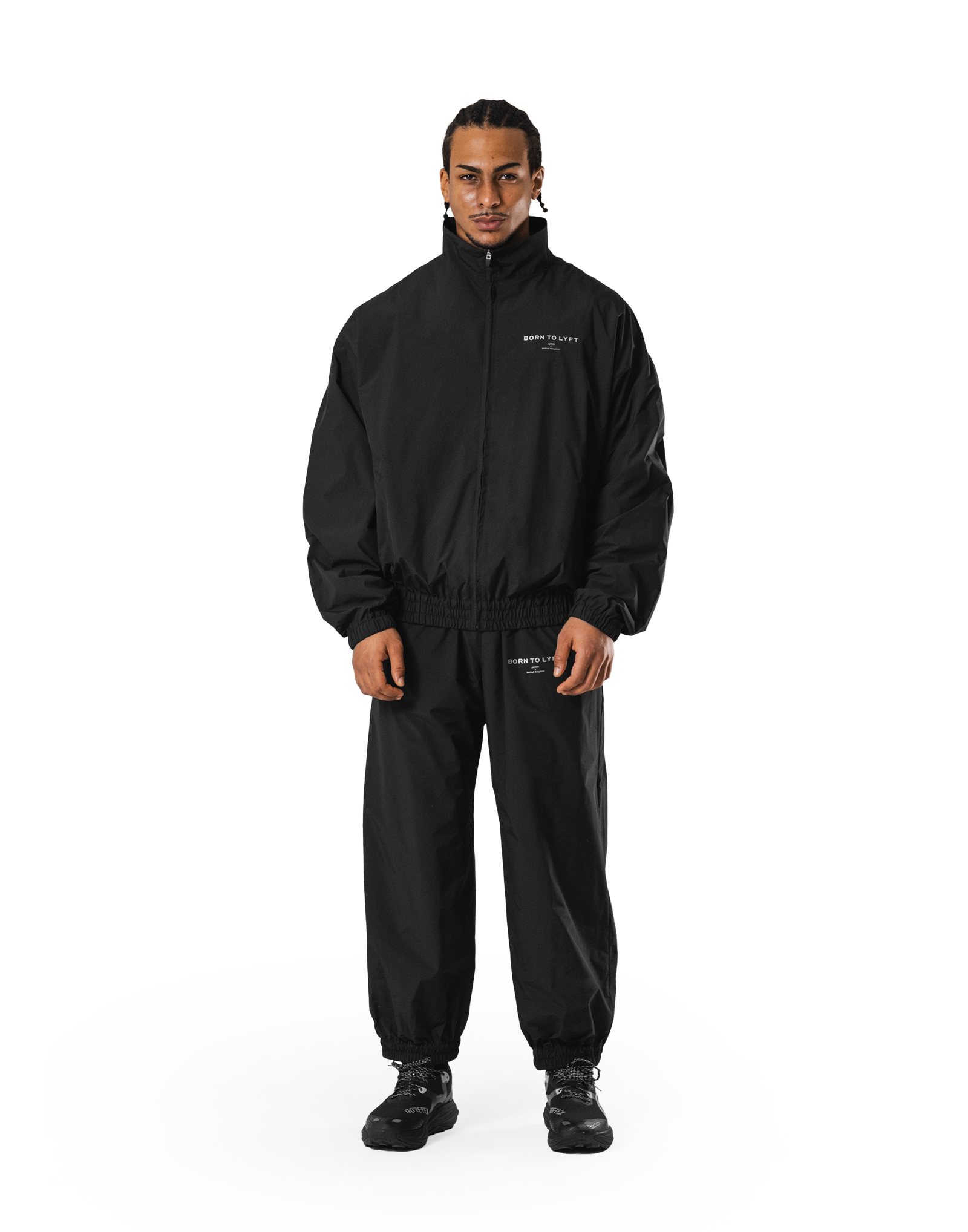 BTL Logo Nylon Jacket - Black – LÝFT