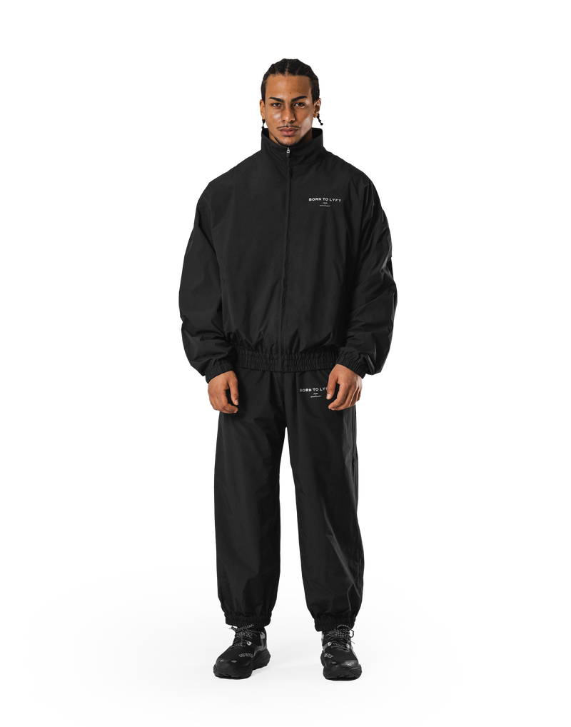 BTL Logo Nylon Jacket - Black – LÝFT BTL Logo Nylon Jacket - Black – LÝFT