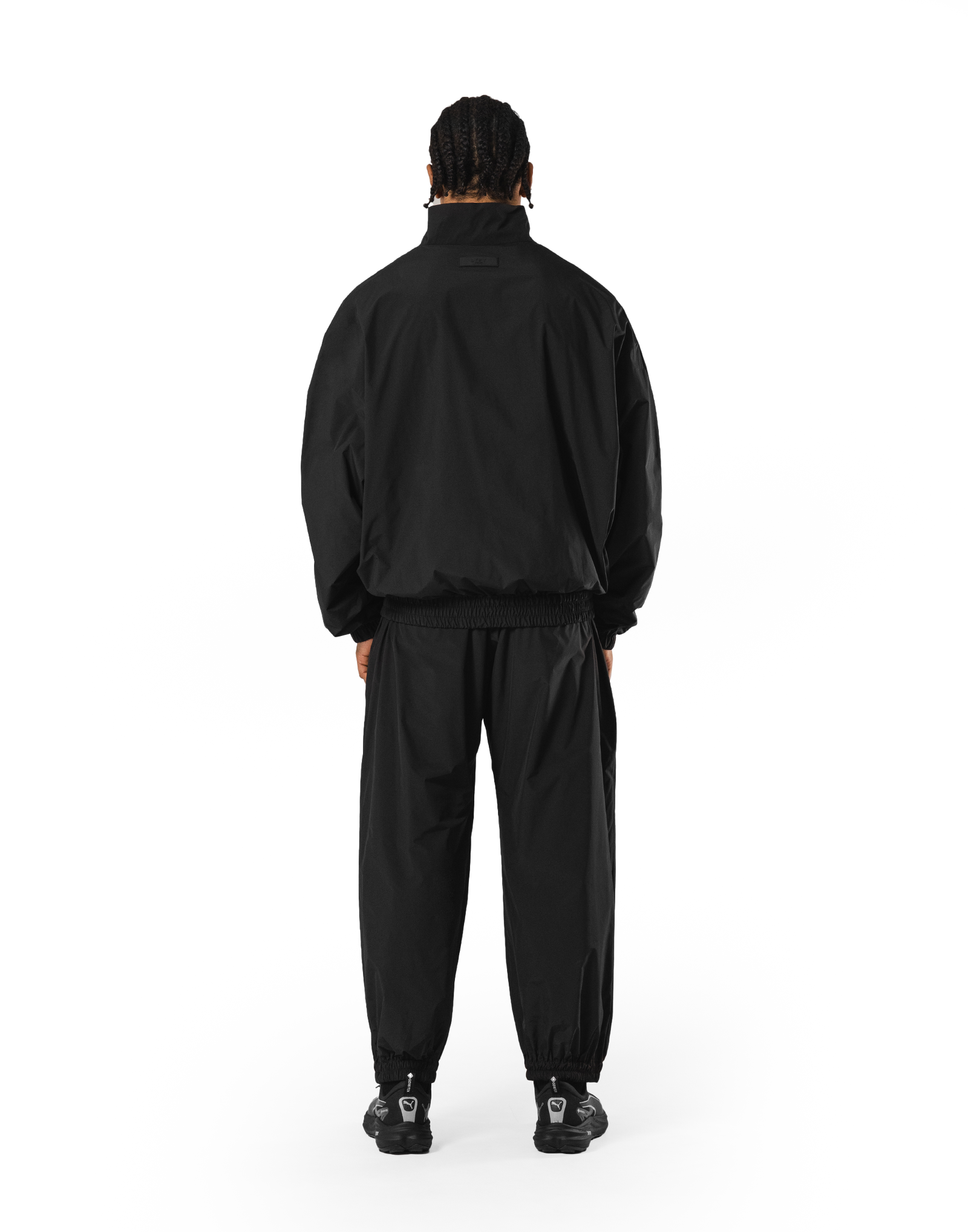 BTL Logo Nylon Jacket - Black – LÝFT